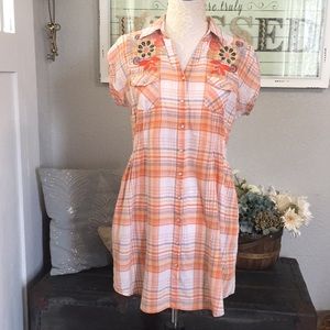 Ivy Jane Plaid Embellished Dress